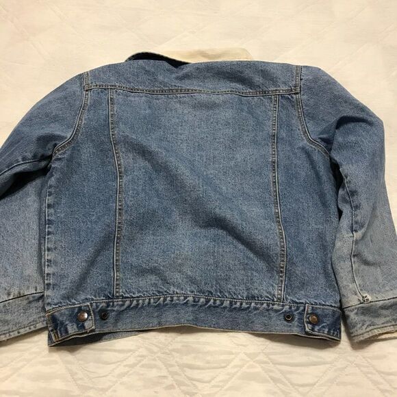 Vintage Saugatuck well‎ worn lined jean jacket medium - Picture 6 of 6
